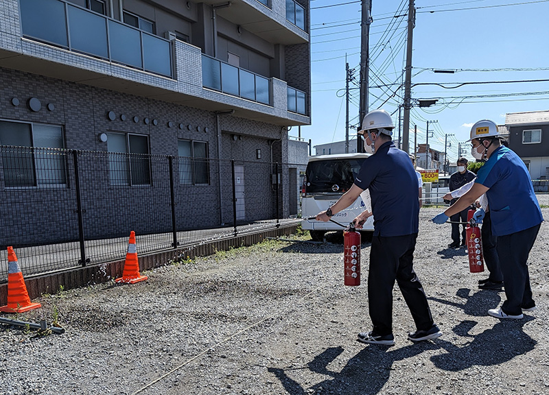 避難訓練を実施しました